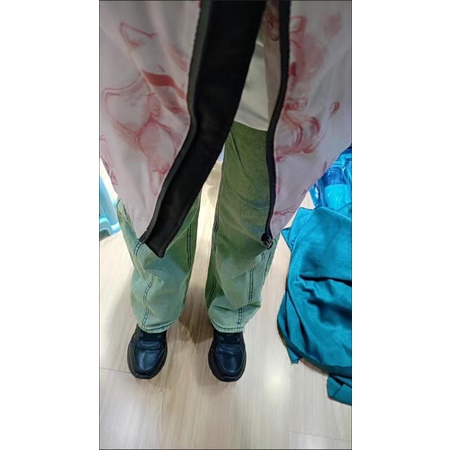 BAGGY JEANS XANH LÁ LOANG NHẸ | kèm ảnh thật