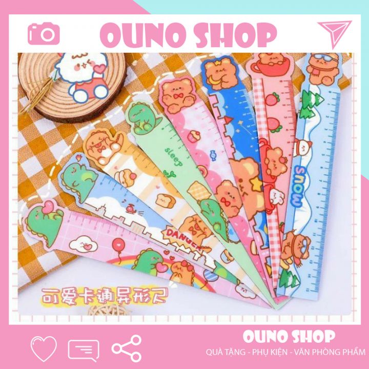 Thước Kẻ Dẻo Hoạt Hình Cute