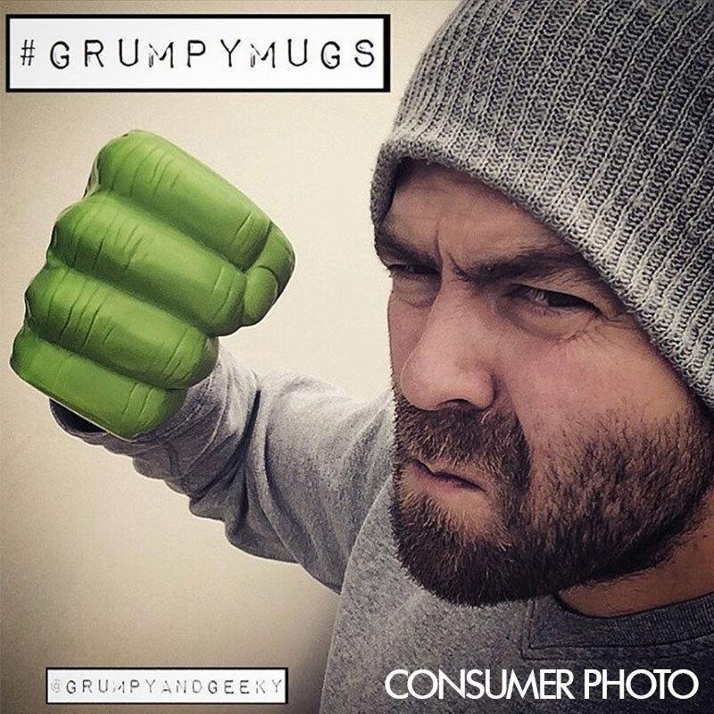 Cốc Sứ Uống Cà Phê In Hình Hulk Hoạt Hình