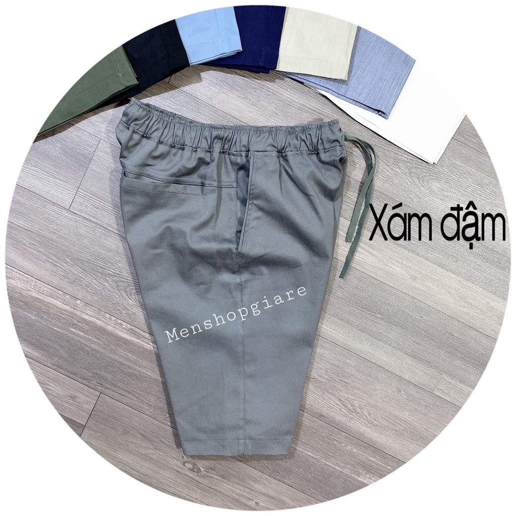 short kaki lưng thun hàng sịn vải dày dặn | BigBuy360 - bigbuy360.vn