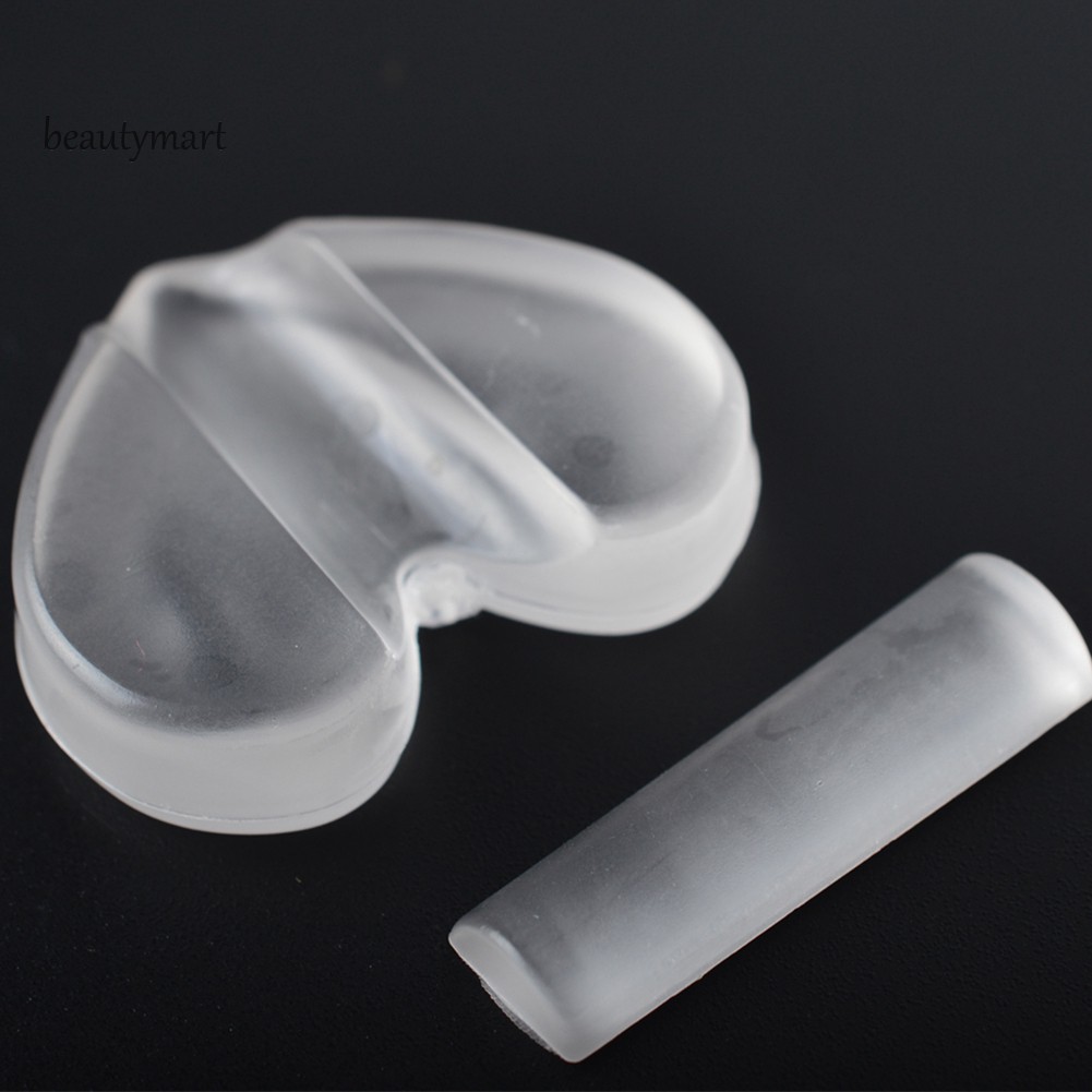 [Hàng mới về] Khuôn nhấn trang trí móng trong suốt hình ngôi sao/ trái tim