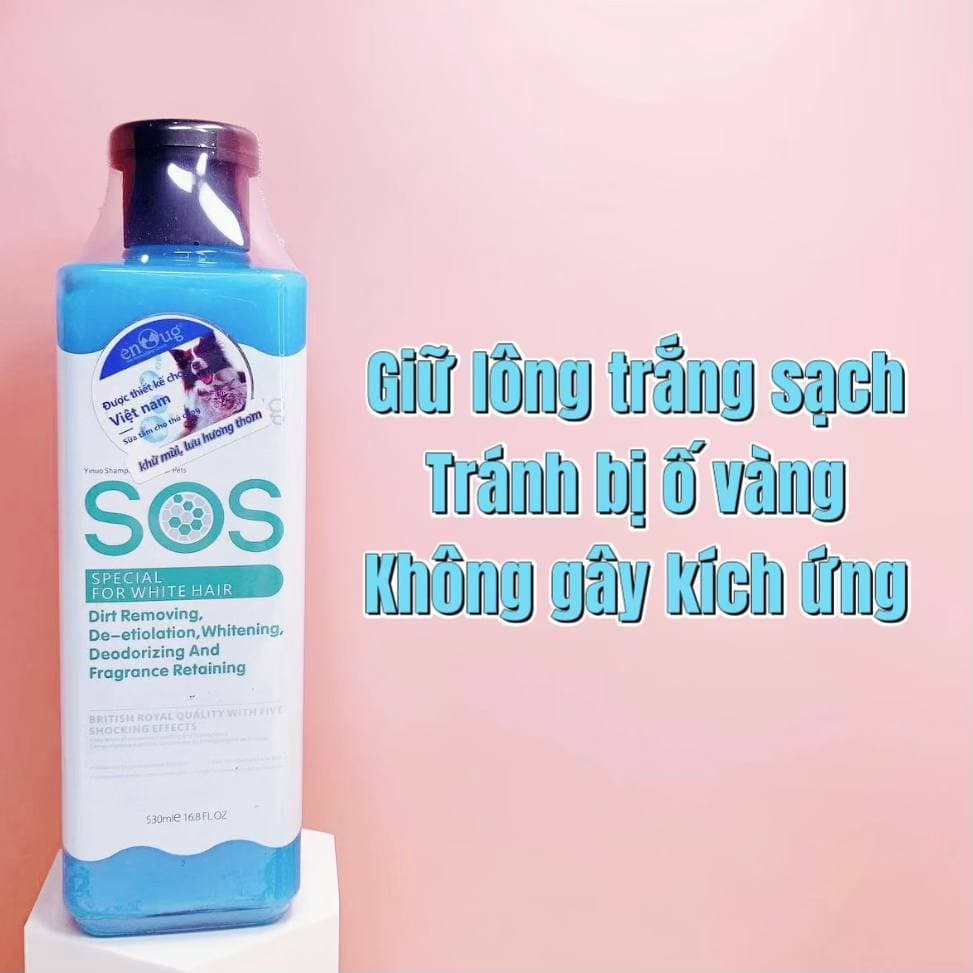 Sữa Tắm SOS dành cho Chó Và Mèo (530ml) [CHÍNH HÃNG] - Hero Petshop