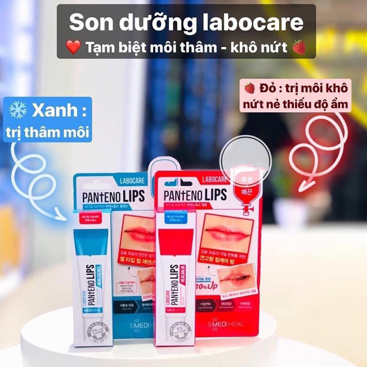 SON DƯỠNG GIẢM THÂM MÔI LABOCARE PANTENO LIPS