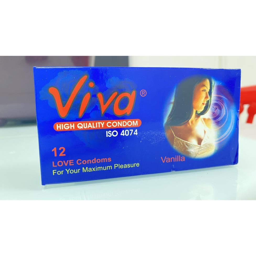 Bao Cao Su ViVa Hộp 12 Cái Siêu Mỏng