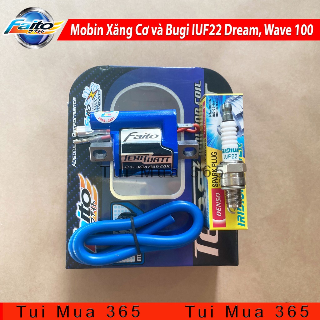 Combo Mobin Faito và Bugi IuF22 Độ cho Dream, Wave, Sirius