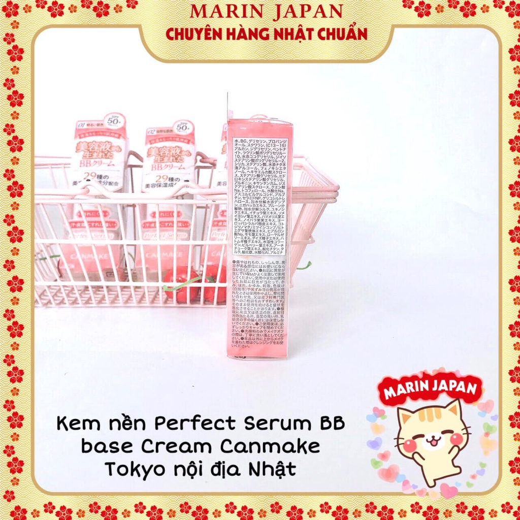 Kem nền Perfect Serum BB cream Hãng Canmake Tokyo Nhật Bản