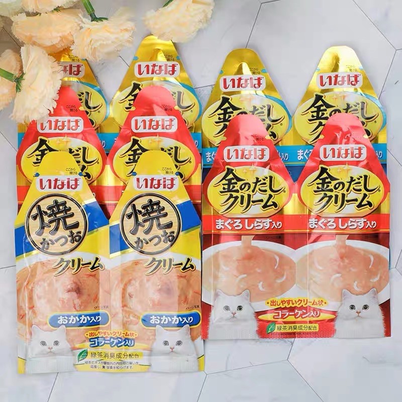SÚP THƯỞNG ĐÔI CIAO INABA 30G*2 CHO MÈO