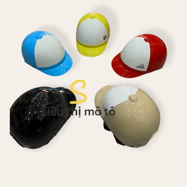Mũ bảo hiểm 3 lớp Pha màu
