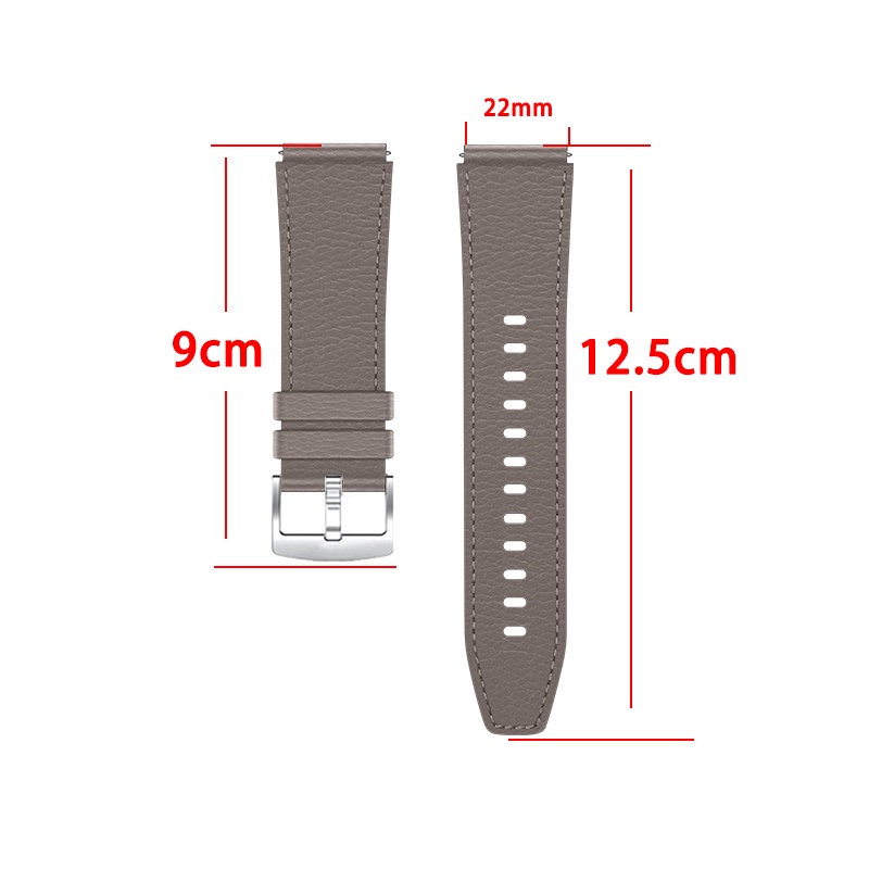 Dây Đeo Bằng Da Cho Đồng Hồ Thông Minh huawei gt2 46mm