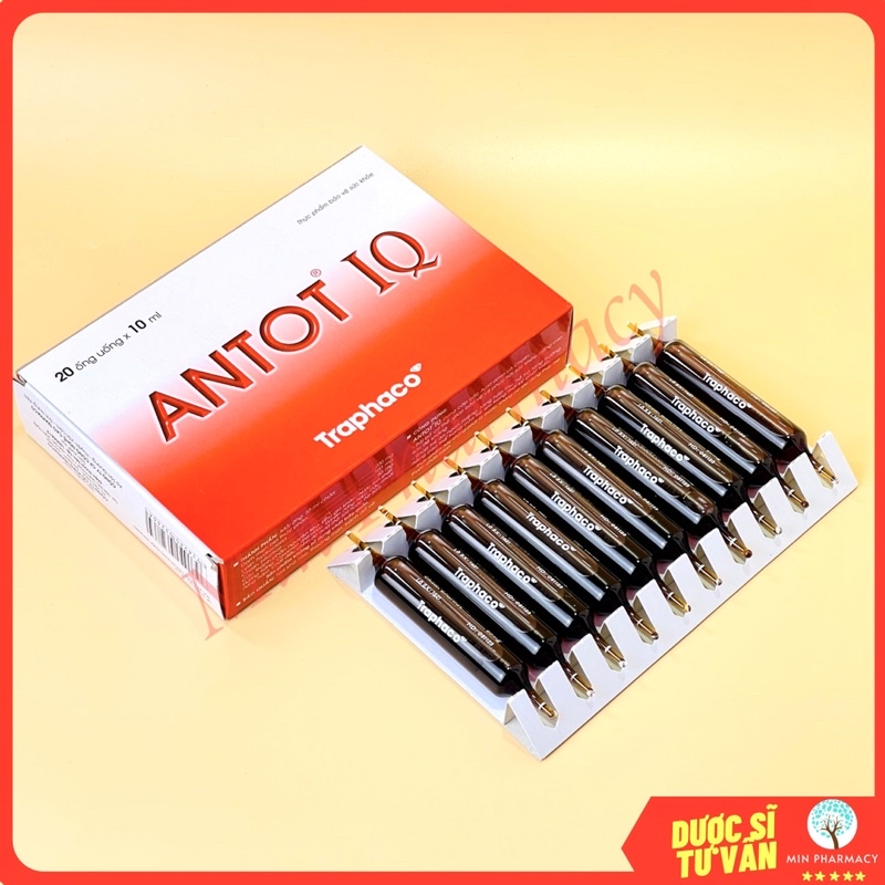 Siro Bồi Bổ Trí Não Giúp Trẻ Ngon Miệng ANTOT IQ Traphaco 20 ống - Minpharmacy