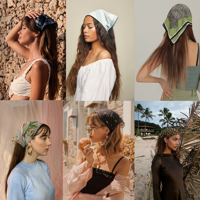 Băng đô Haimeikang in họa tiết hoa thời trang đa năng dành cho nữ