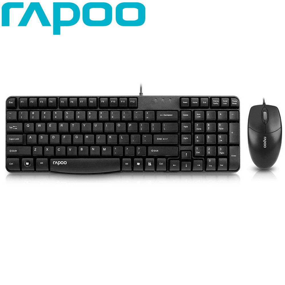Bộ phím chuột có dây Rapoo n1820 Chính hãng | BigBuy360 - bigbuy360.vn