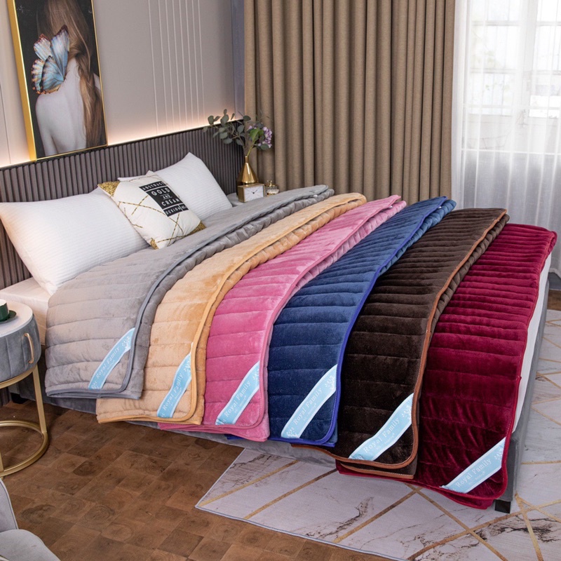 Thảm nhung mùa đông đa năng BED MATS 2021