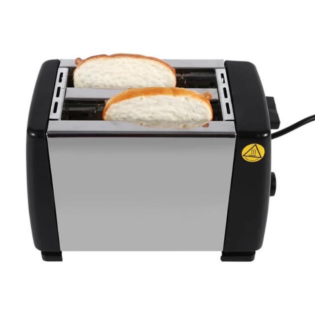 Máy nướng bánh mì 2 ngăn làm nóng hiệu quả thép không rỉ an toàn TP30179