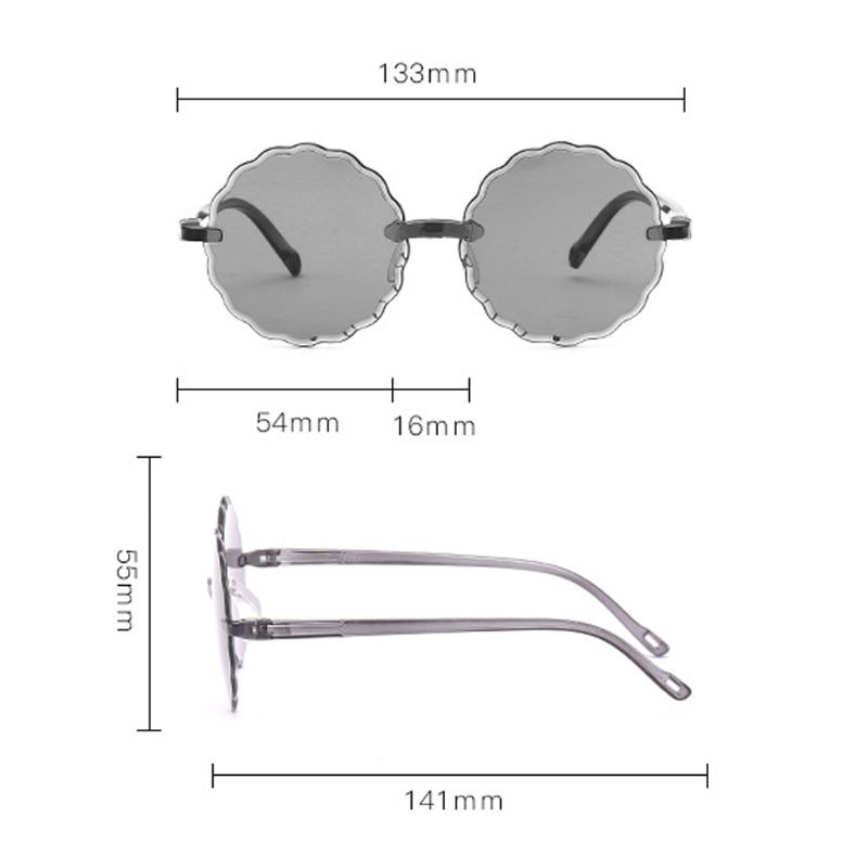 Kính Râm Chống Tia UV400 Tròng Sáng Thời Trang Bảo Vệ Cho Bé