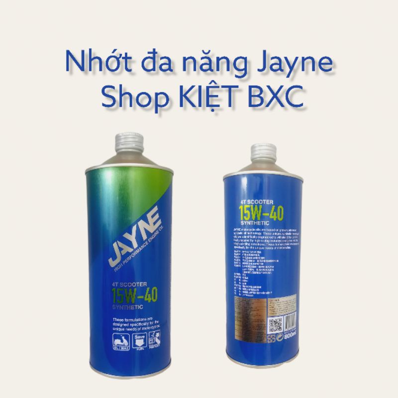 NHỚT ĐA NĂNG CHO TAY GA 15W-40 (800ML)