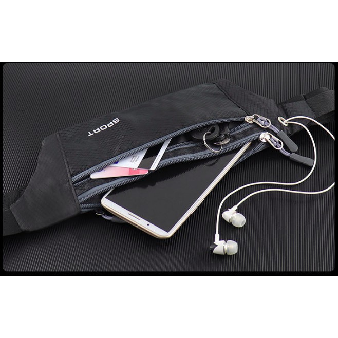 Đai chạy bộ, leo núi, đai đeo đi xe đạp SPORT vải cao cấp chống thấm nước, nhiều ngăn