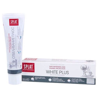 Kem đánh răng thảo mộc white plus bảo vệ men & trắng răng splat 100ml