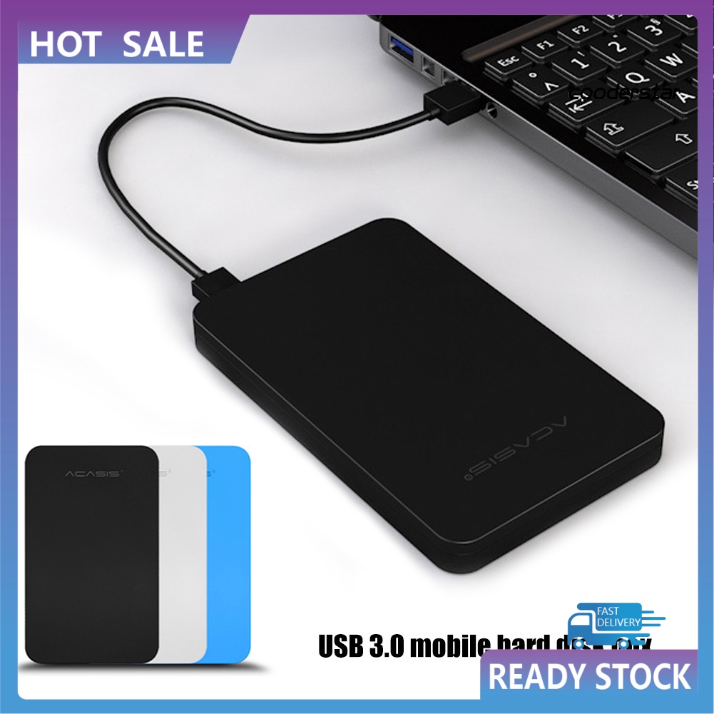 COOD-st 5Gbps USB 3.0 2.5inch SATA External SSD HDD Mobile Hard Disk Case Box for PC