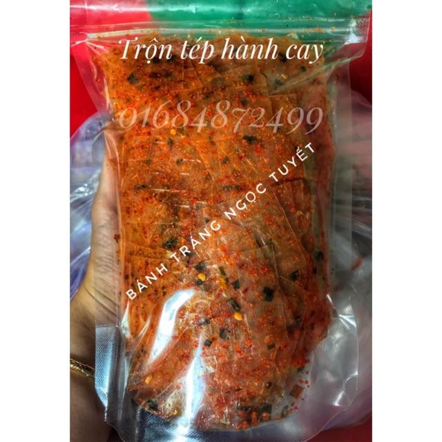 Bánh tráng trộn tôm hành 500gr