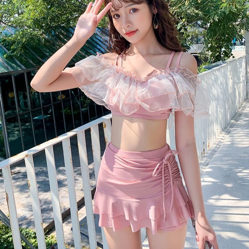 Bộ Đồ Bơi Hai Mảnh Thời Trang Mùa Xuân Cho Nữ