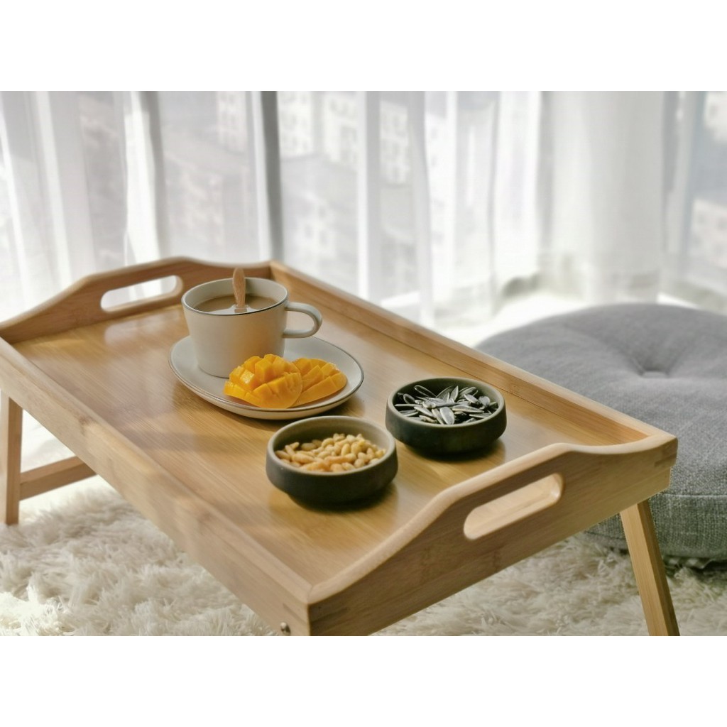 Bàn Ăn Gấp Gọn ORI Gỗ Tre Phong Cách Hàn Quốc - GN19 | BigBuy360 - bigbuy360.vn