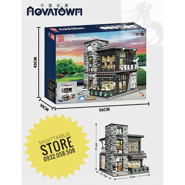 Lego Mouldking 16042 Lắp Ráp Quán Ăn