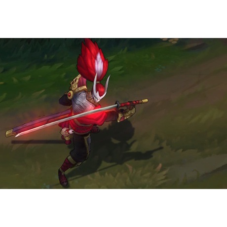 [ Tặng đế ][ 22cm ] Mô hình hợp kim Yasuo Huyết Nguyệt mẫu 3 - LOL - Baystore