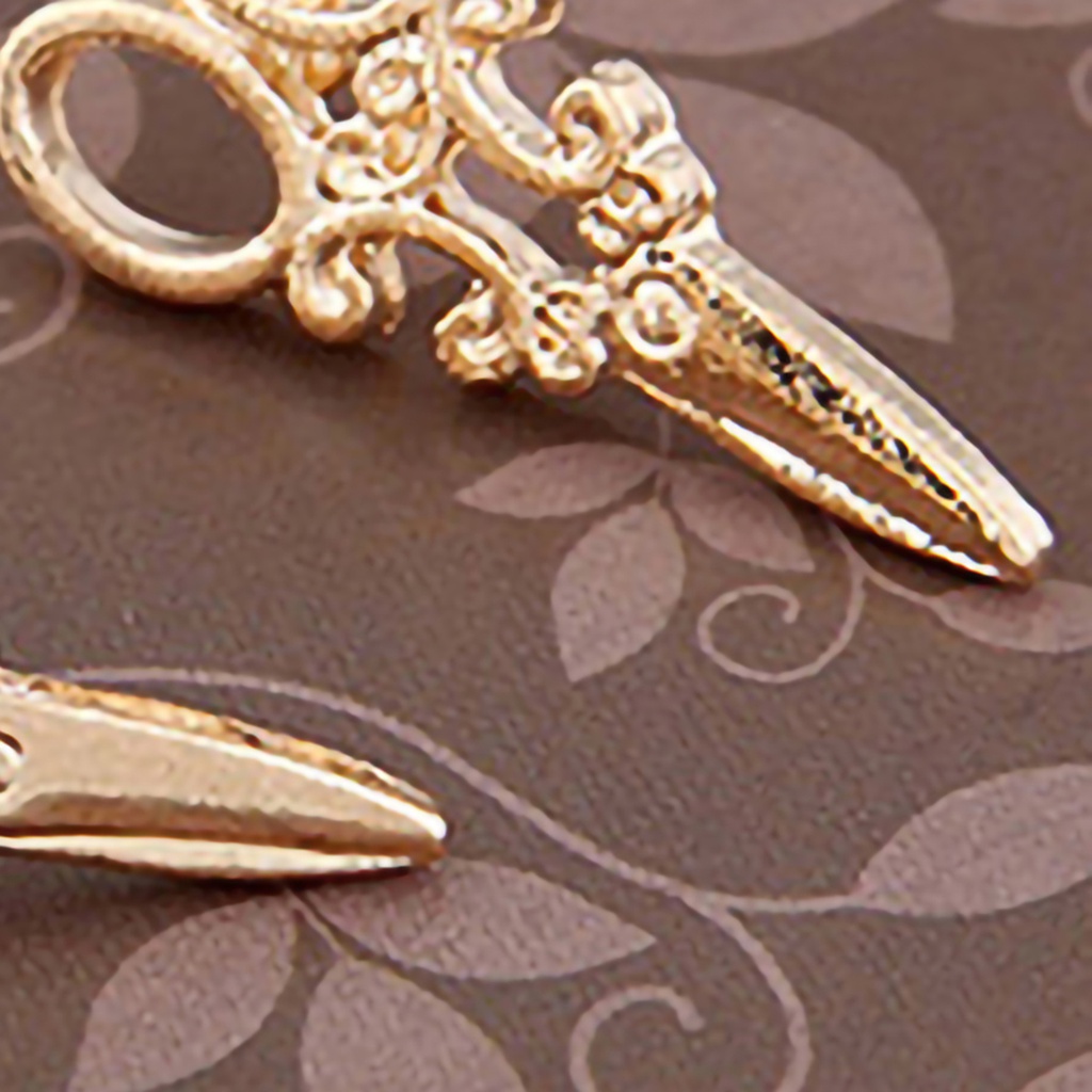 Bông Tai Hợp Kim Hình Cây Kéo Độc Đáo