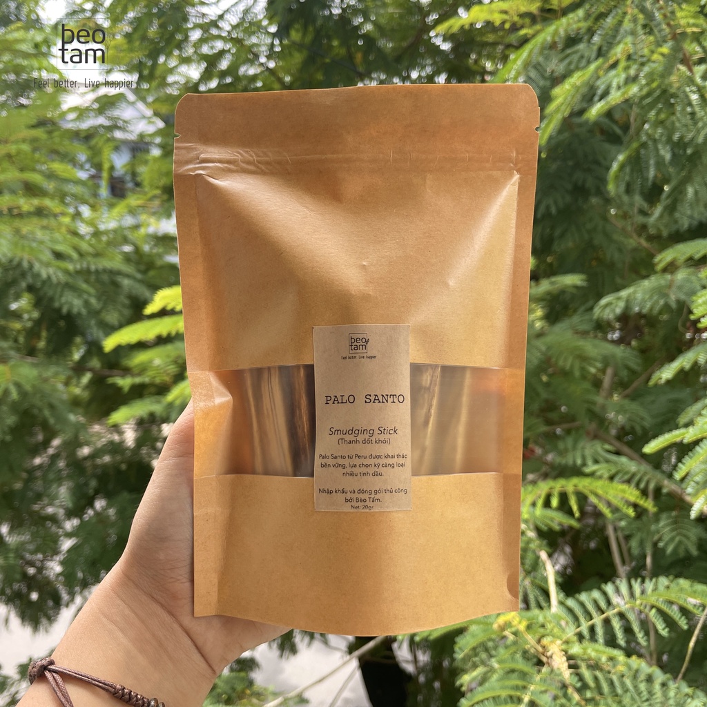 Palo Santo - Gỗ Trắc Xanh Thanh Tẩy Trước Khi Chơi Bài Tarot, Thanh Lọc Không Khí, Cân Bằng Năng Lượng, Giúp Ngủ Ngon