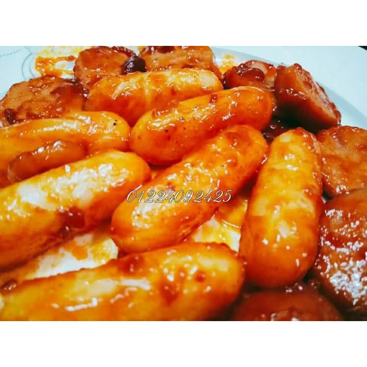 Combo Tokbokki Nhân Phô Mai 500gram + Sốt Gochujang + Phô Mai Mozzarella 100gram