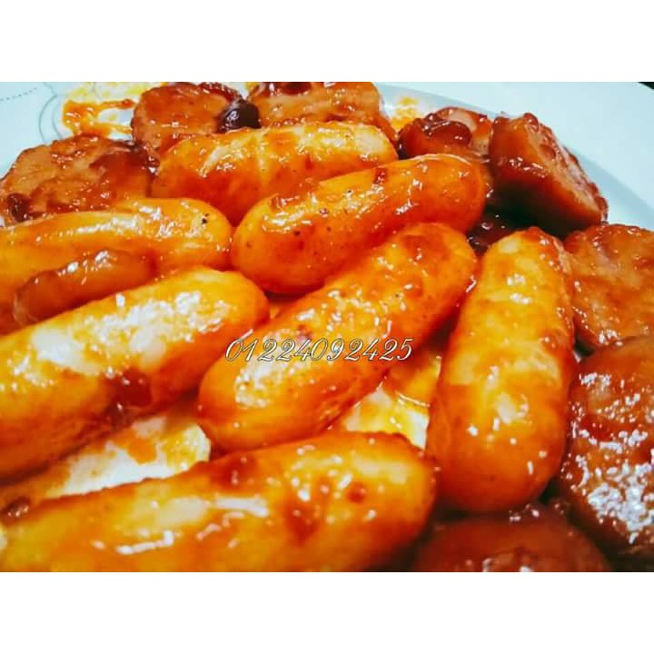 Combo Tokbokki Bánh Gạo Nhân Phomai 500gr + Sốt Gochujang Pha Sẵn 100gr [SIÊU NGON, SIÊU CHẤT LƯỢNG]