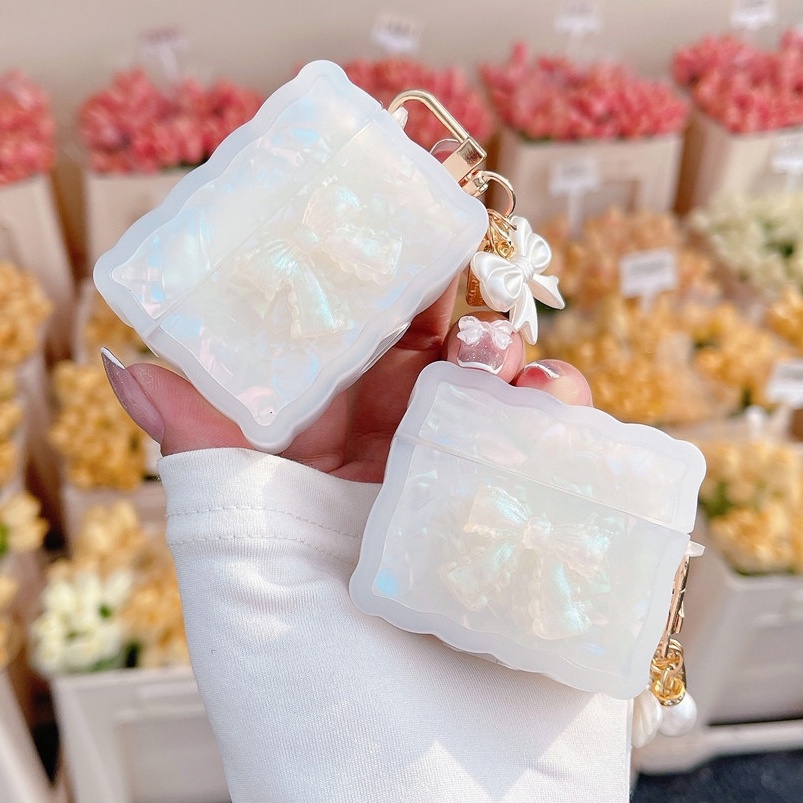 Vỏ Bảo Vệ Hộp Sạc Tai Nghe Không Dây Hình Vuông Dành Cho iphone AirPods Pro AirPods 1/2/3