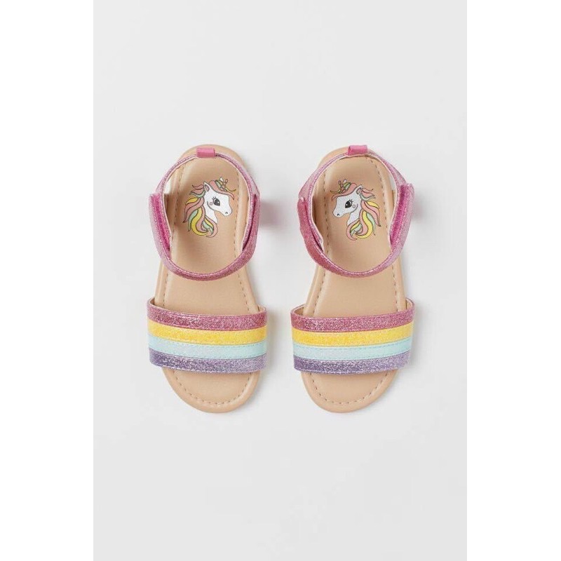 Sandal ngựa Pony hồng
