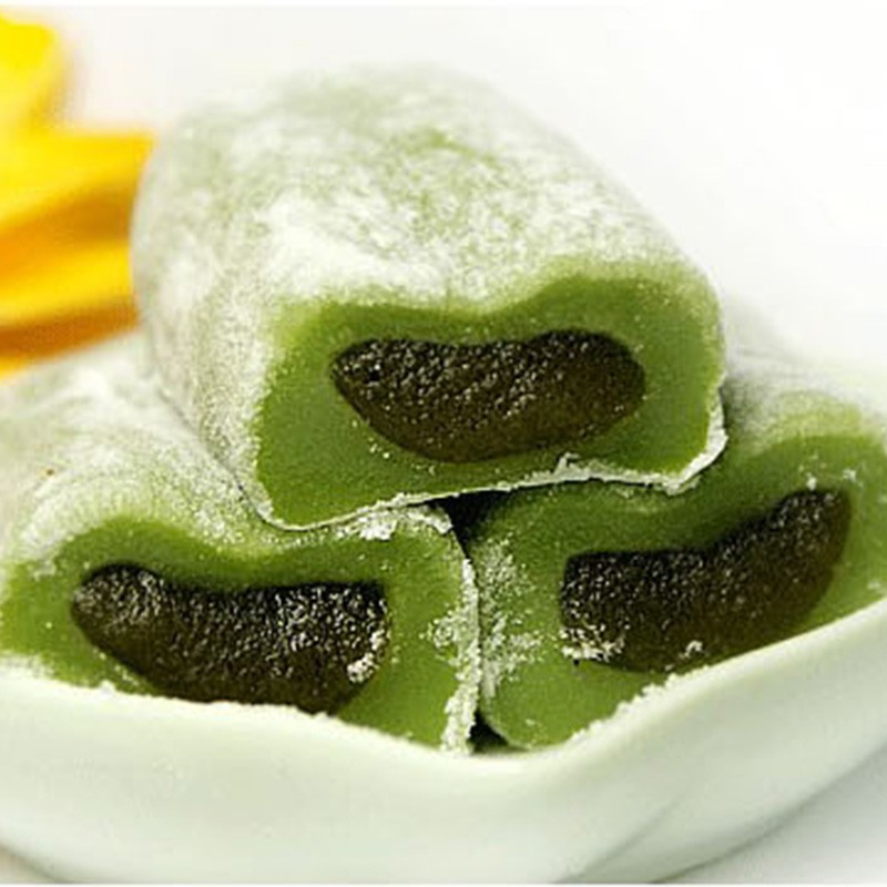 Bánh mochi nhân trà xanh Green Tea Mochi 180g - Thương Gia Trading