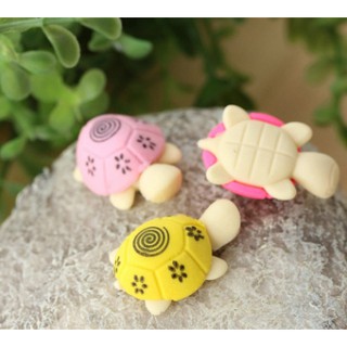 Combo 2 viên tẩy hình rùa con mini ( 1,5cm x 1,5 cm)