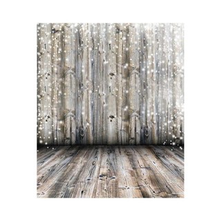 Nền chụp ảnh loại tường gỗ khung cảnh mộng mơ 5X7FT