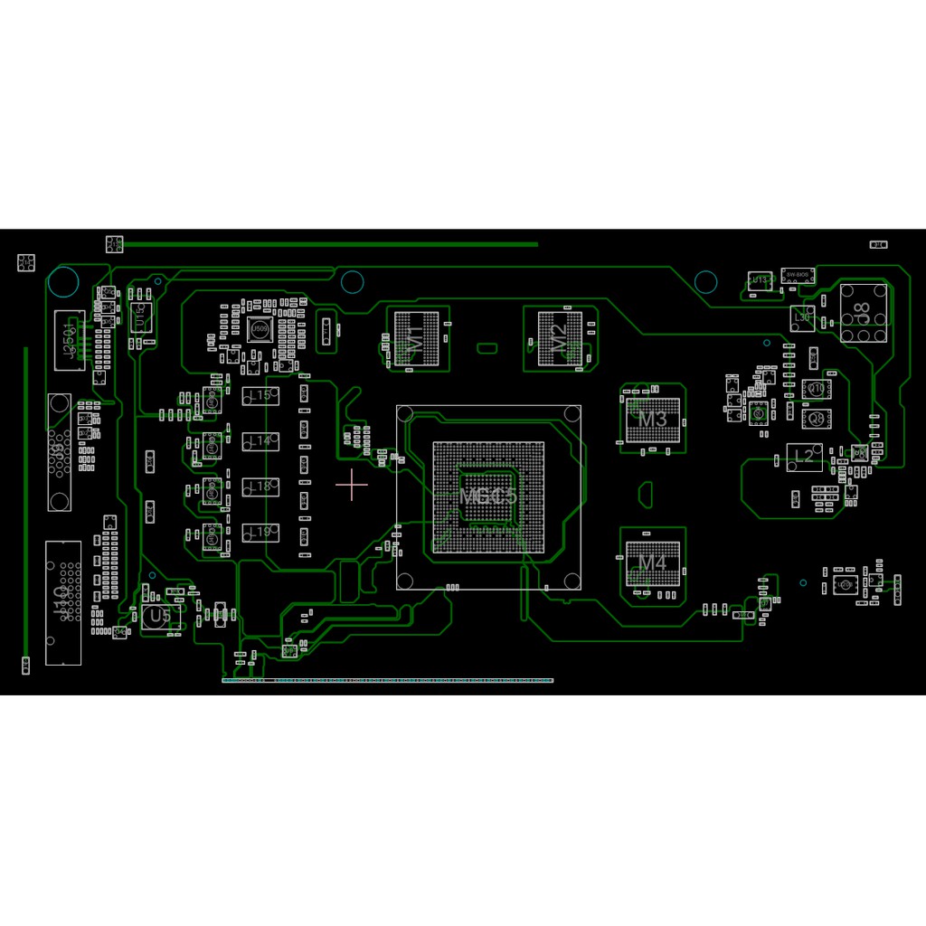 Sơ đồ mạch Boardview Card màn hình MSI mã board V310 ver 2.0