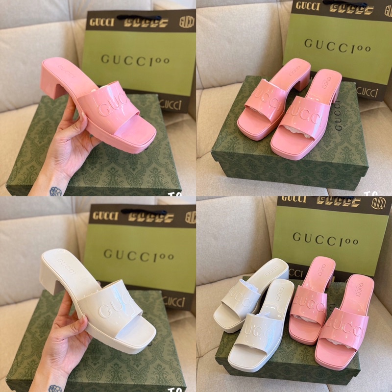 gót gucci nhựa quai ngang Fullbox