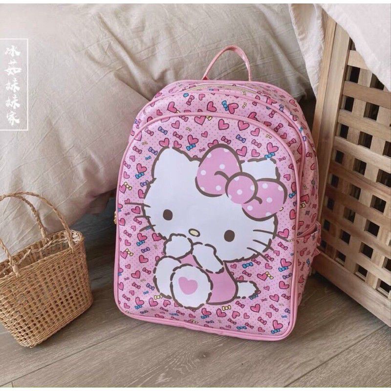 Balo mèo Kitty cho bé gái cấp tiểu học