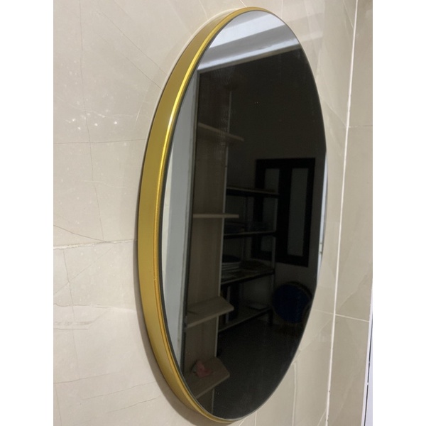Gương tròn treo tường (Sơn Acrylic 2K VIP)🔥Hàng Có Sẵn🔥, Gương nhà tắm Siêu Sang