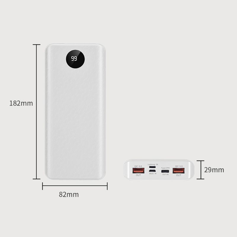 Vỏ pin sạc dự phòng QC 3.0 nhanh 3.0 18650 DIY