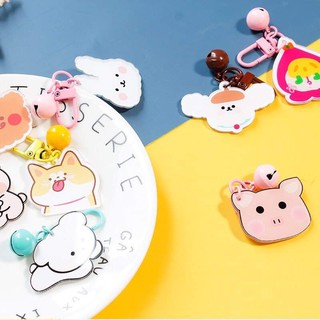 🐻🦊🐼Móc khoá mini