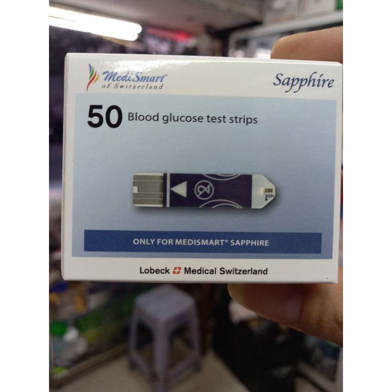 ✅ Que Thử Đường Huyết- Medismart Sapphire -VT0384