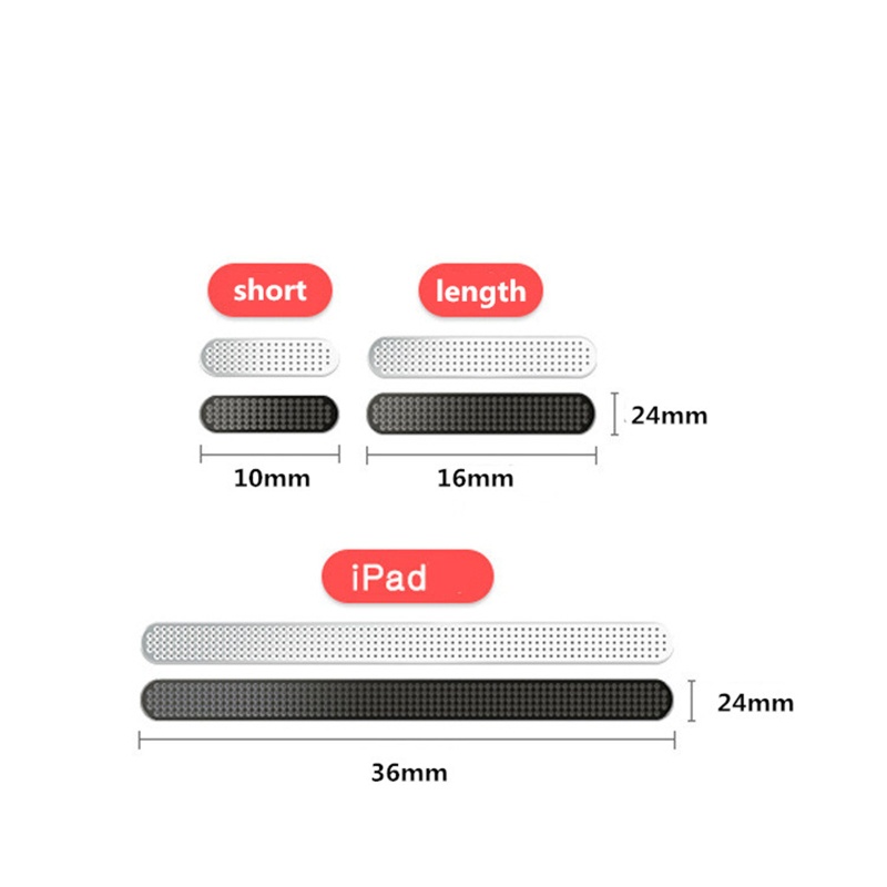 Lưới Dán Loa Chống Bụi Bằng Kim Loại Cho iPhone 1312 11 iPad