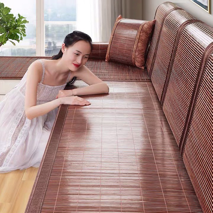 Thảm Lót Ghế Sofa Chống Trượt Thoáng Mát Cho Mùa Hè