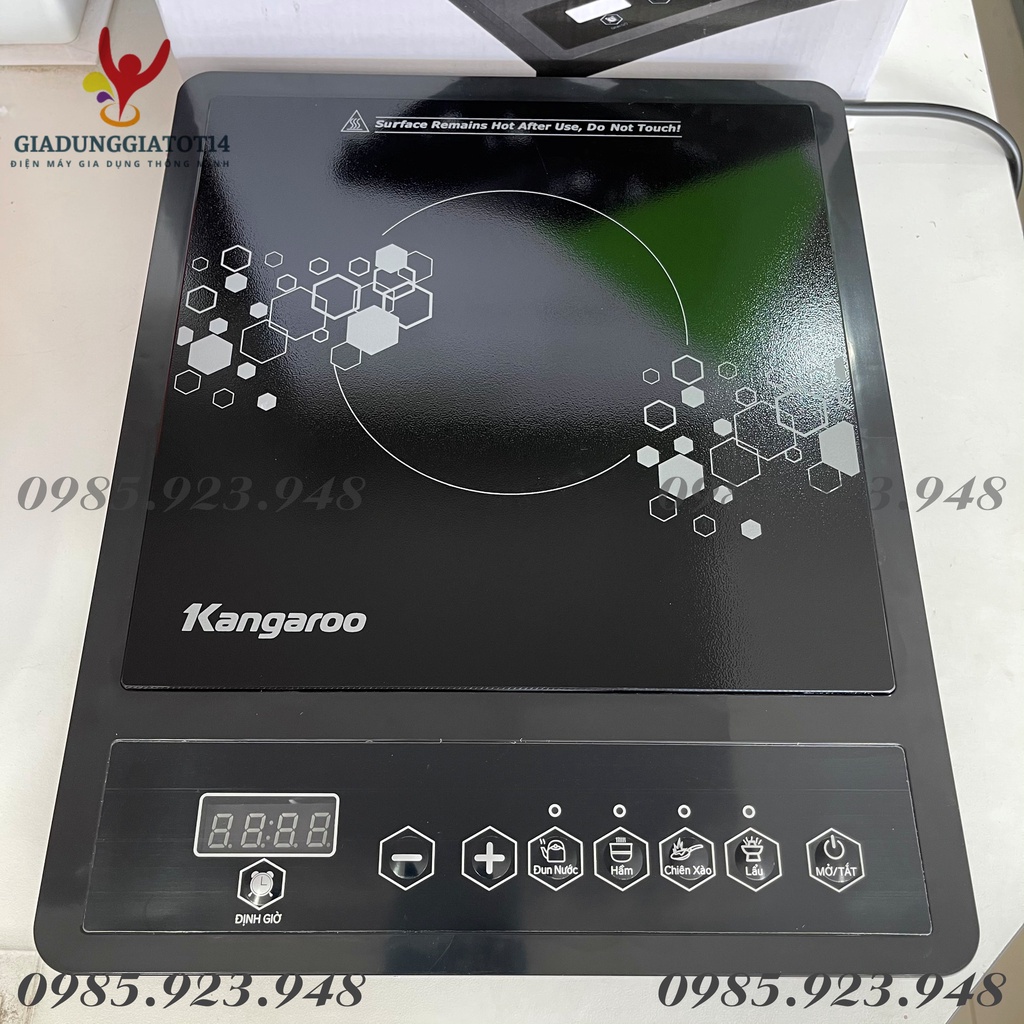 Bếp từ điện đơn KANGAROO model KG15IC1 + tặng nồi lẩu INOX cao cấp - Bảo hành 12 tháng toàn quốc