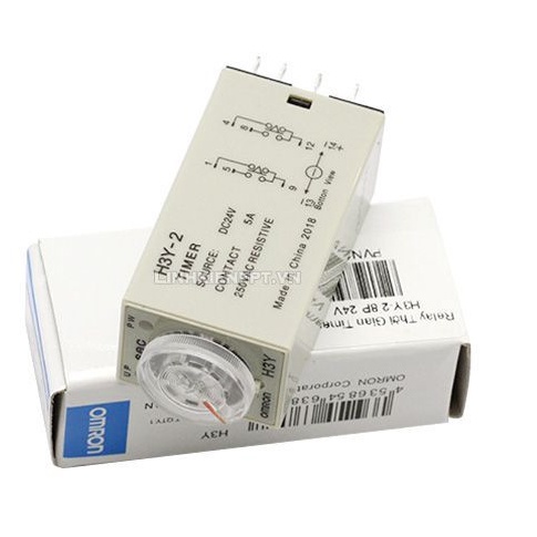 Relay Thời Gian Timer Omron H3Y-2 14P 24V