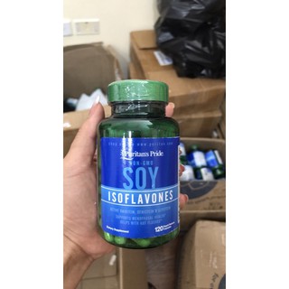 Mầm đậu nành Soy Isoflavones Puritan Pride 120viên