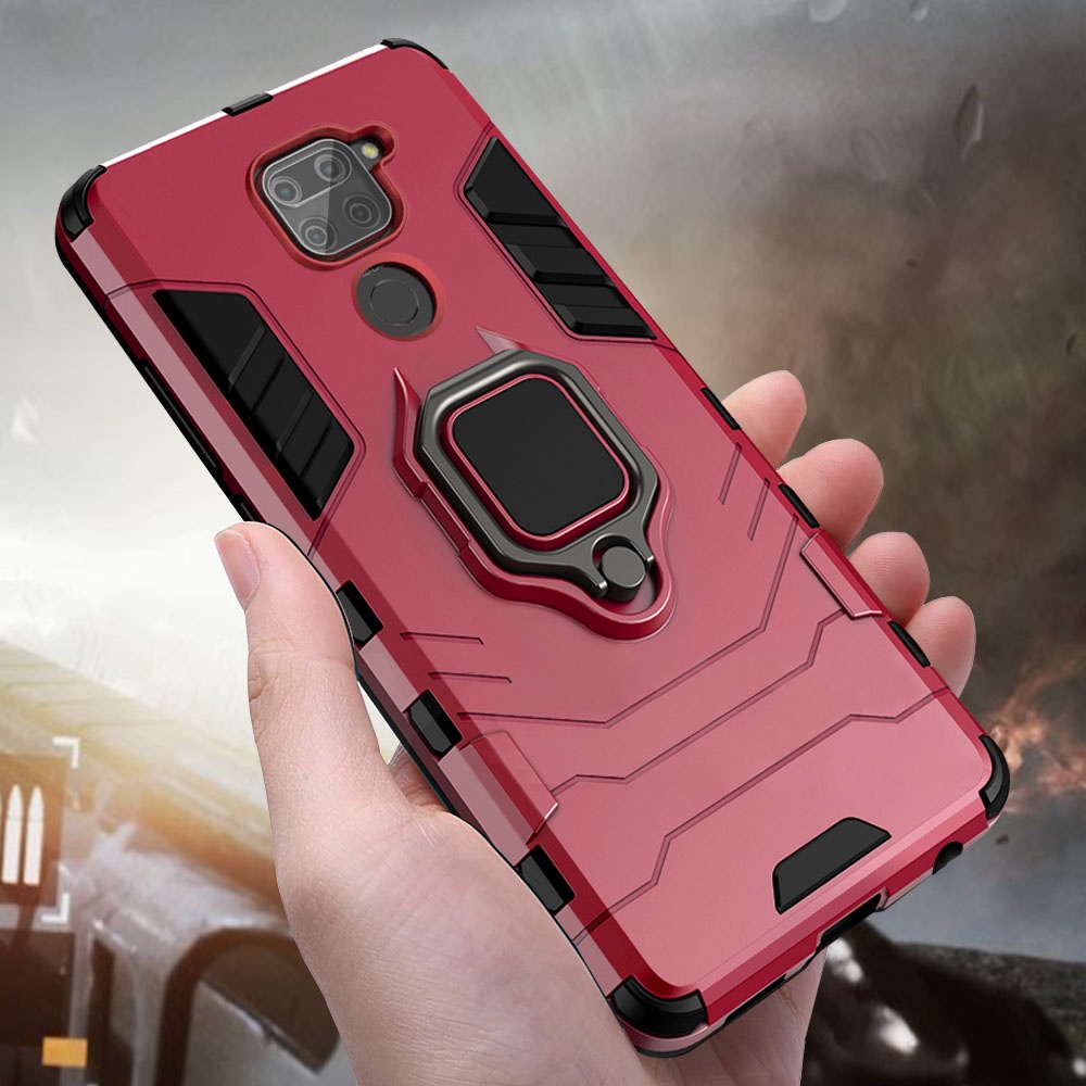 Ốp Điện Thoại Chống Sốc Có Giá Đỡ Cho Xiaomi Redmi Note 10 9 8 Pro 10S 9S 9A 9C 9T Poco M3 F3 X3 Pro